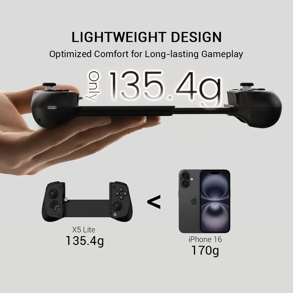 X5 Lite Mobile Gaming Controller with Hall Effect - Image 2