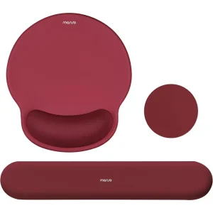 Ergonomic Wrist Rest for Mouse & Keyboard, Non-Slip