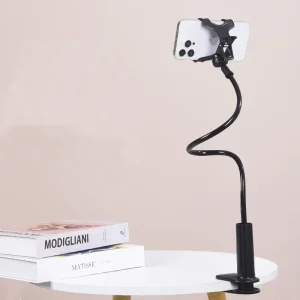 Flexible Gooseneck Phone Holder Bedside Clamp Mount