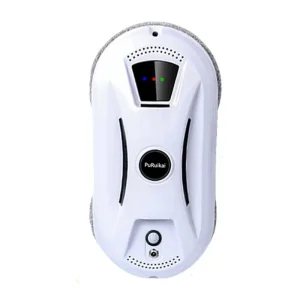 Smart Window Cleaning Robot with Glass Vacuum Function