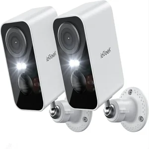 2K Wireless WiFi Security Camera with AI Motion Detection