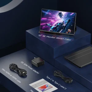 16" 4K 1200-Nit Portable Gaming Monitor