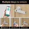 Smart Lock Fingerprint, Passcode, Card, App Control, Type-C Emergency Power, Indoor Door Lock - Thumbnail Image 2
