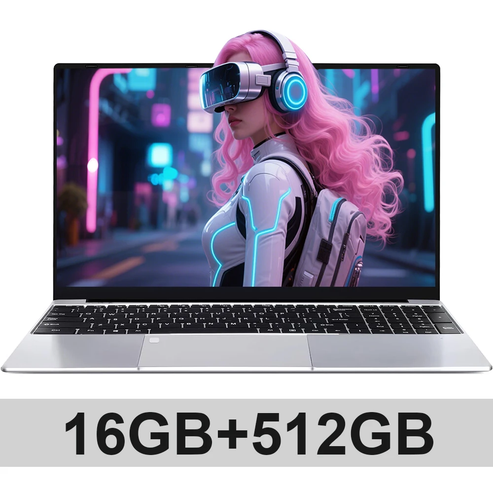 15.6 inch Intel Notebook PC Ultra Slim Laptop Intel Core I3 6100U 16GB RAM 1TB 2TB SSD Office Study Computer PC Windows 11 Pro - Image 2