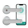 Smart Lock Fingerprint, Passcode, Card, App Control, Type-C Emergency Power, Indoor Door Lock - Thumbnail Image 1