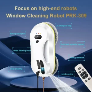 Automatic Window Cleaning Robot with Water Spray