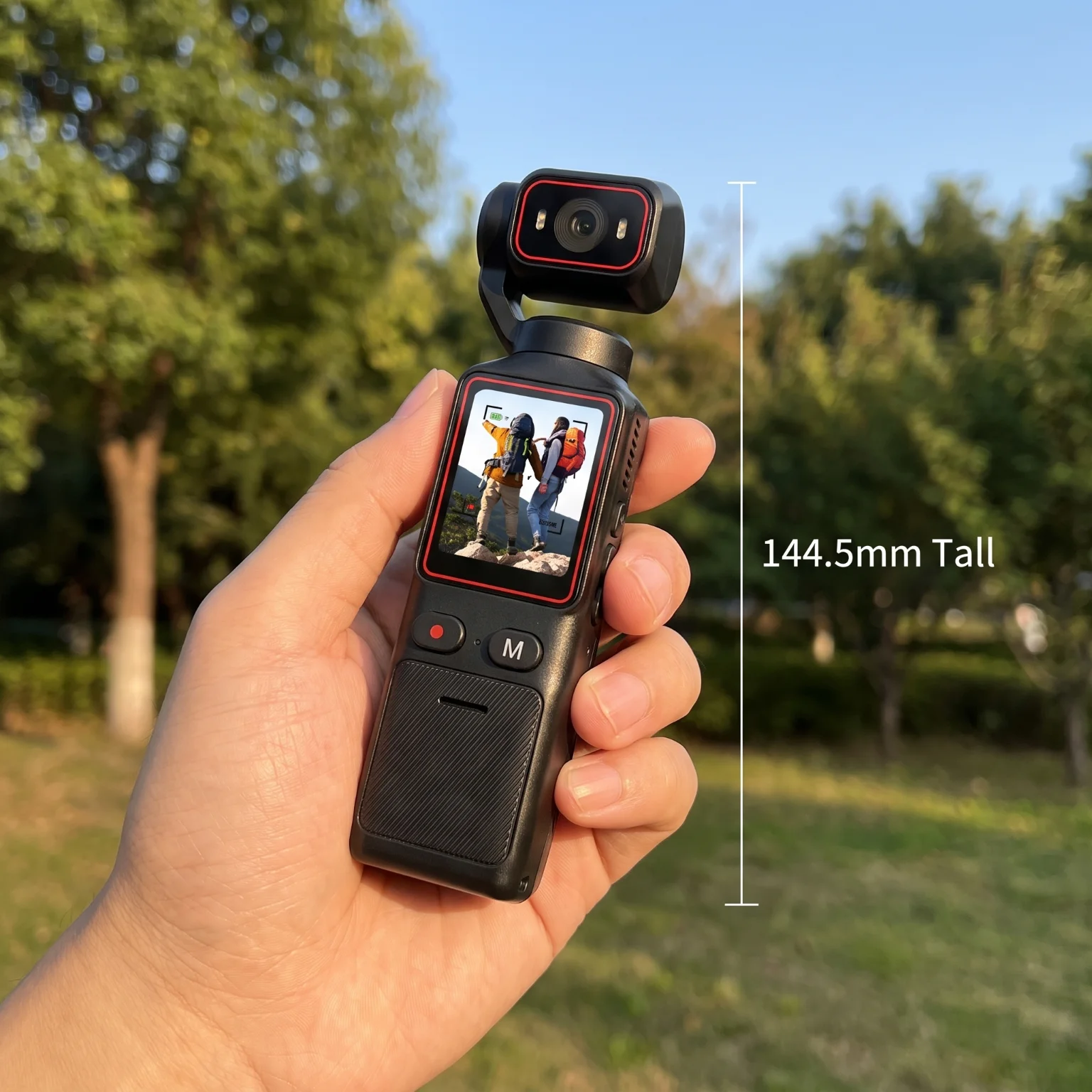 Portable 3-Axis Gimbal Handheld Vlog Video Camera - Image 3