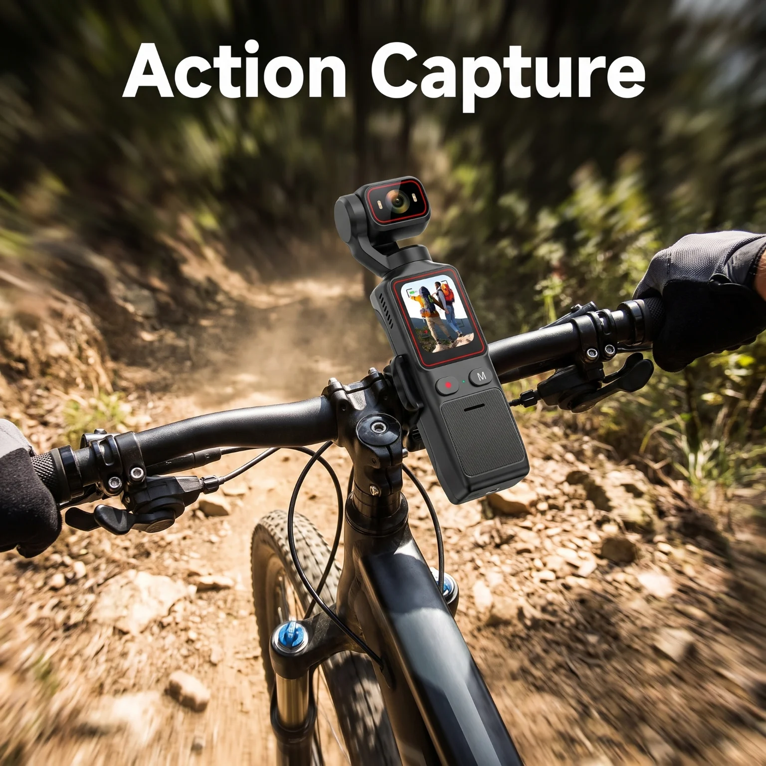 Portable 3-Axis Gimbal Handheld Vlog Video Camera - Image 4